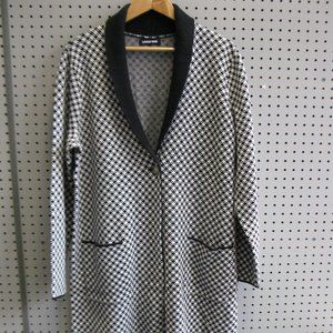 Lands' End Women's Lofty Knit Long Coat Cardigan, F11, NOWT